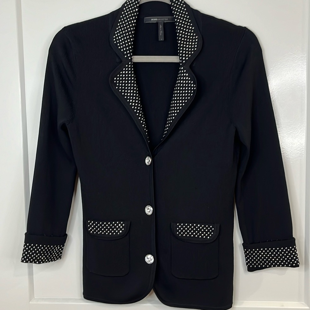 BCBG Maxazria Aegean Knit Cardigan Jacket Size SP or S